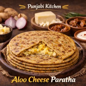 aloo cheese paratha
