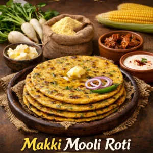 makki mooli roti