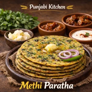 methi paratha